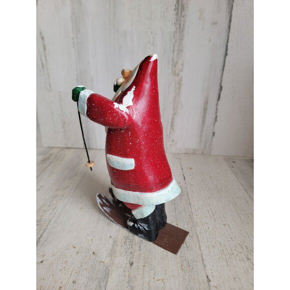 Midwest Cannon ski Santa skiing Xmas home decor figure - Picture 4 of 7